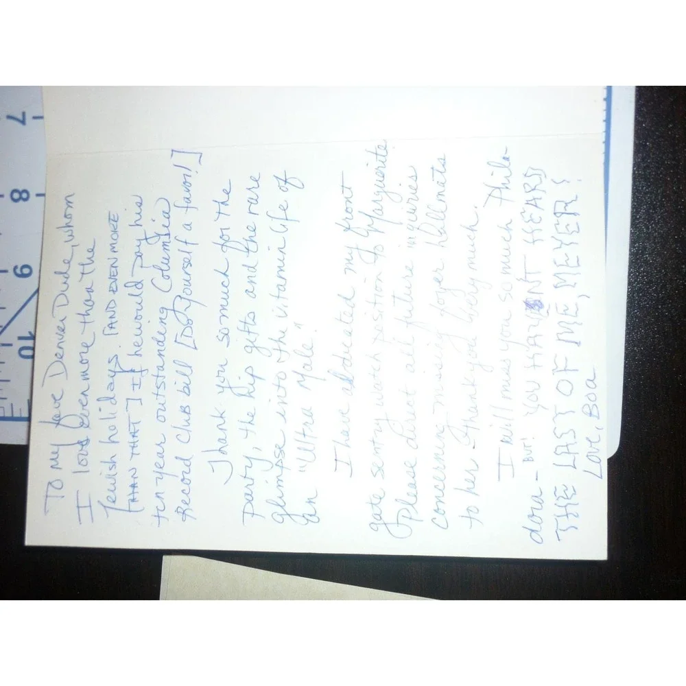 Rare 1980s LGBTQ+ Archive‎ Letter 